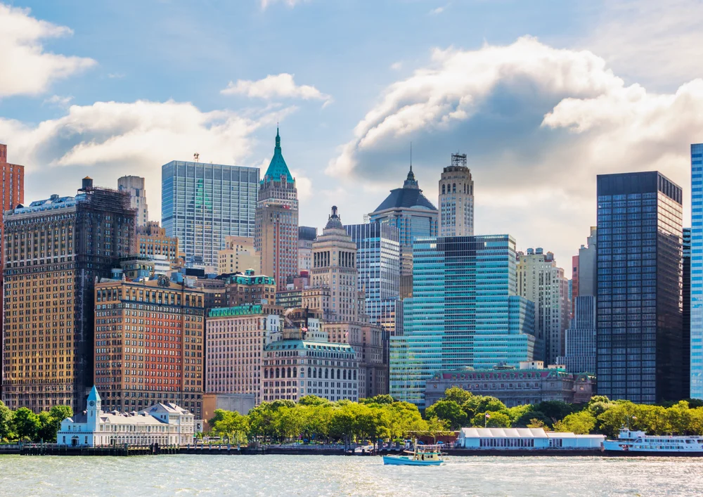 Tablou canvas: Panoramă Urbană cu Zgârie-Nori (2) - Thumbnail 2