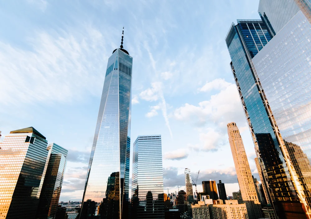 Tablou canvas: Silhouette de Oraș la Apus - Thumbnail 2