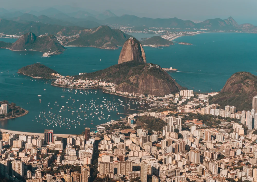 Tablou canvas: Vedere Aeriană a Orașului Rio de Janeiro - Thumbnail 2