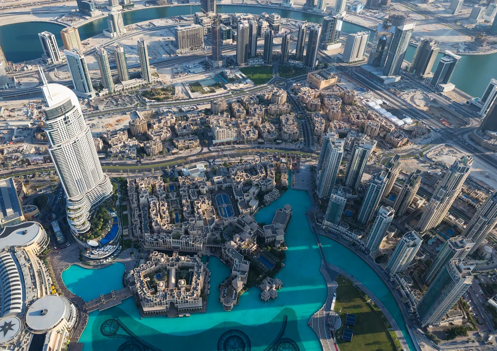 Tablou canvas: Vedere Aeriană Dubai Modern - Thumbnail 2
