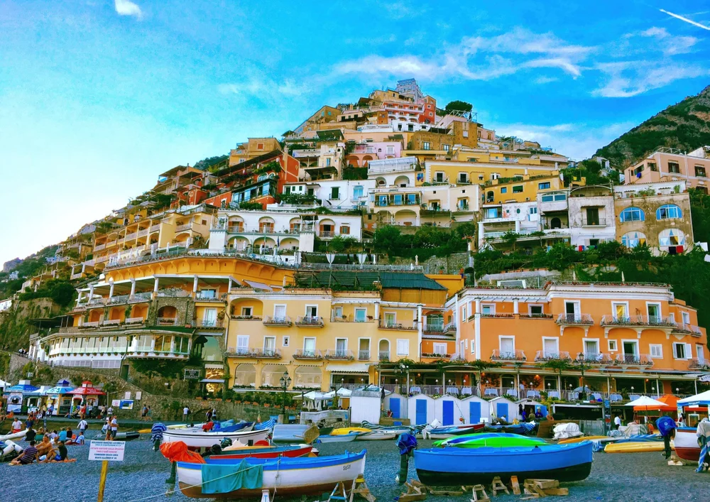 Tablou canvas: Vedere Panoramica din Positano - Thumbnail 2